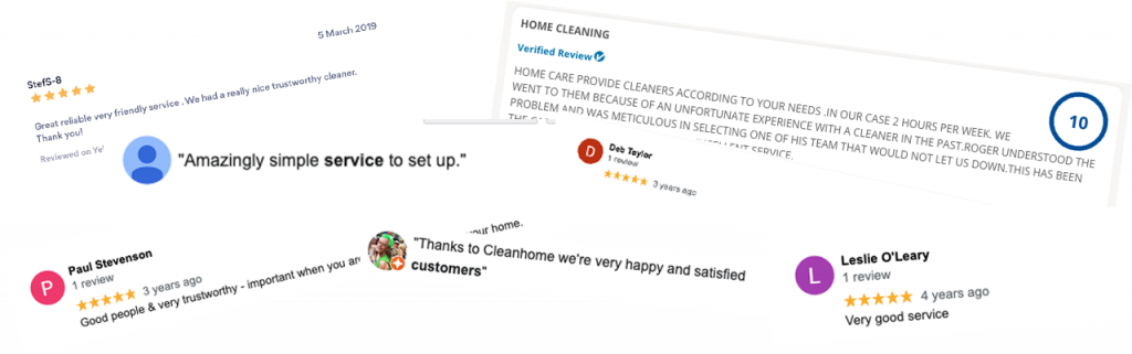 Cleanhome Sussex Review Banner